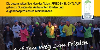 Lauf suchen - Strecken: bis 5km - Friedenslichtlauf von Mainaschaff nach Klingenberg/Trennfurt