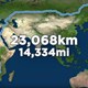 Die längste laufbare Strecke der Welt ist 23.000 Kilometer lang - MYLAUF