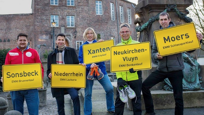Laufideen 2020: Die ENNI Laufserie in Moers, Sonsbeck, Neukirchen-Vuyn, Xanten - MYLAUF