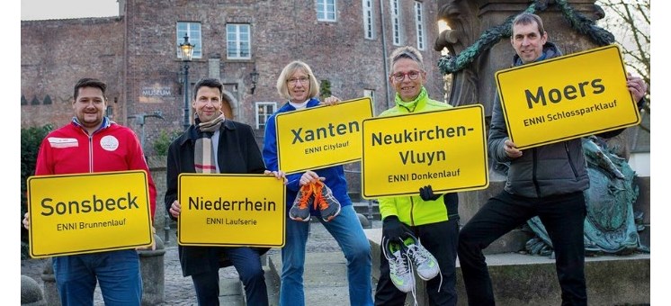 Laufideen 2020: Die ENNI Laufserie in Moers, Sonsbeck, Neukirchen-Vuyn, Xanten - MYLAUF