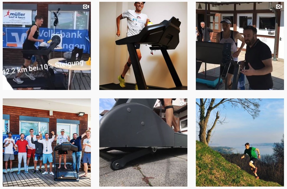 Berg-Marathon auf dem Laufband: Mega-Weltrekord von deutschem Ultraläufer - MYLAUF