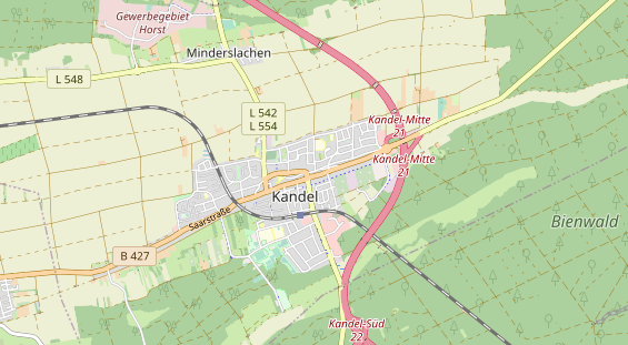 Lauf auf Karte