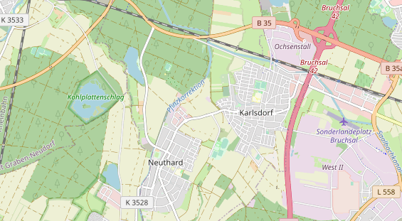 Lauf auf Karte