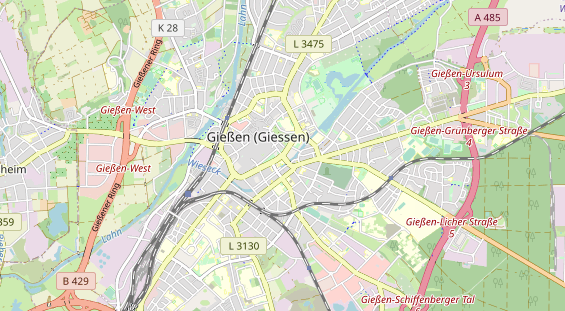Lauf auf Karte
