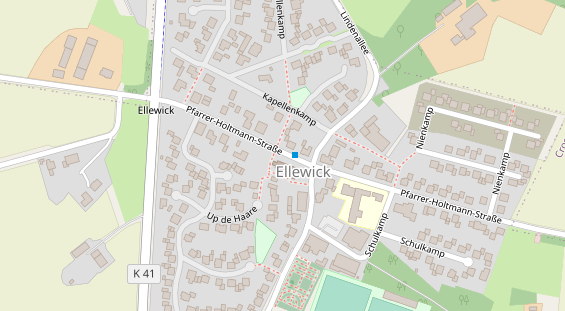 Lauf auf Satellitenbild