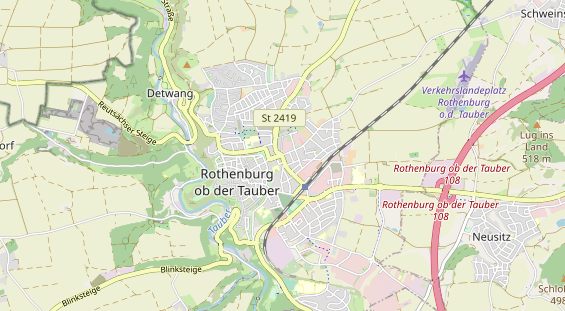 Lauf auf Karte