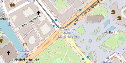 Lauf auf Satellitenbild