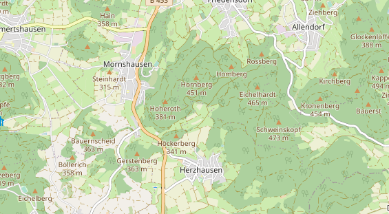 Lauf auf Karte