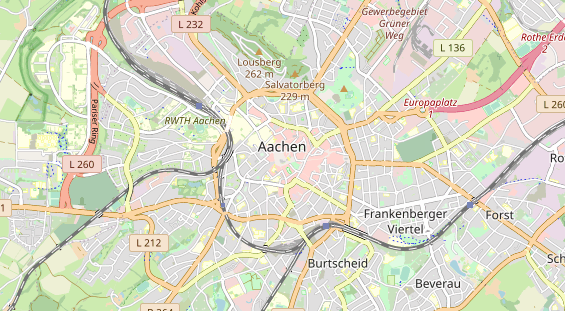 Lauf auf Karte