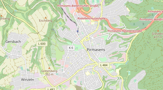 Lauf auf Karte