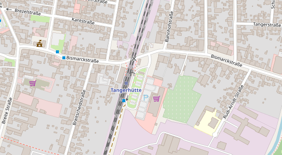 Lauf auf Satellitenbild