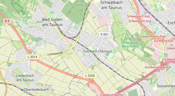 Lauf auf Karte