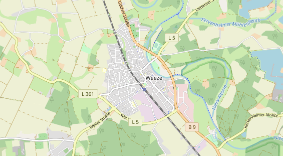 Lauf auf Karte