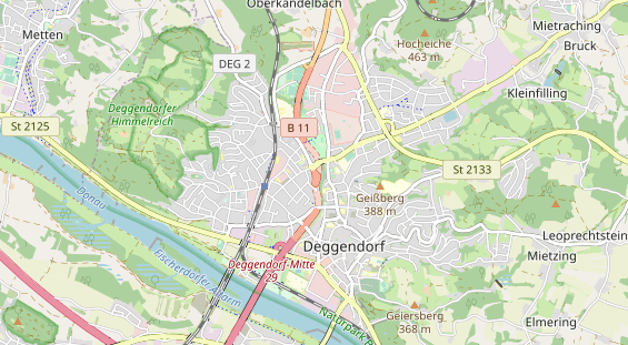 Lauf auf Karte