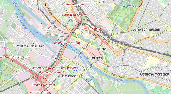 Lauf auf Karte