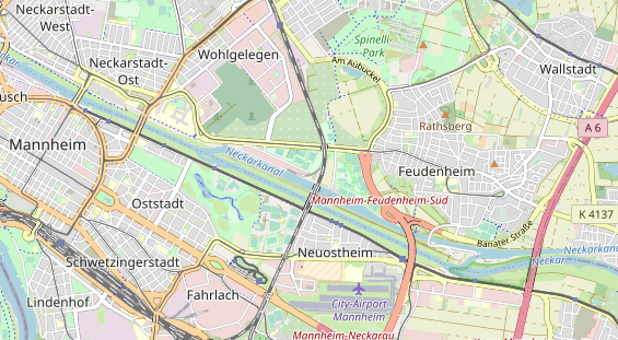 Lauf auf Karte
