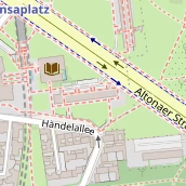 Lauf auf Karte