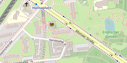 Lauf auf Satellitenbild