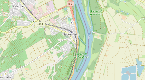 Lauf auf Karte