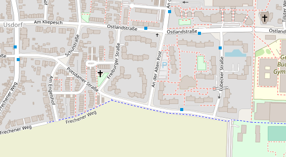 Lauf auf Satellitenbild