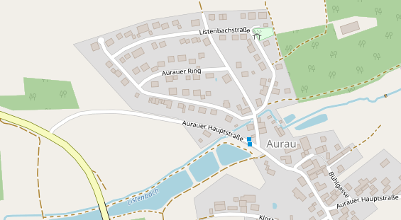 Lauf auf Satellitenbild