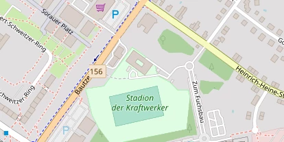 Lauf auf Satellitenbild