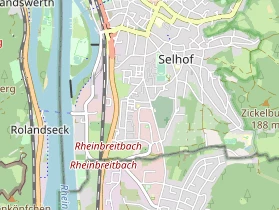 Lauf auf Karte