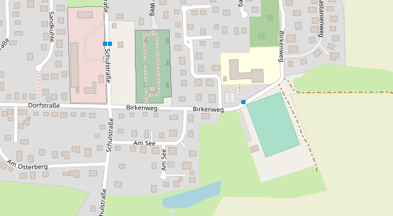 Lauf auf Satellitenbild