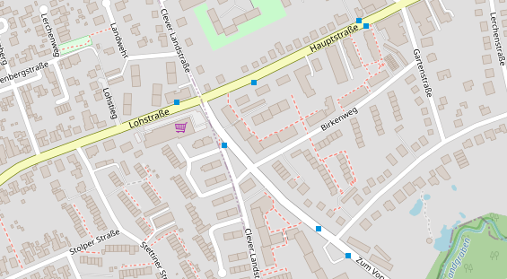 Lauf auf Satellitenbild