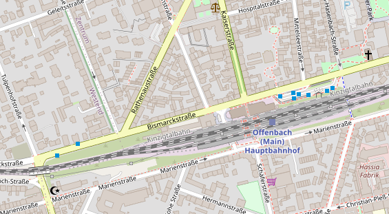 Lauf auf Satellitenbild