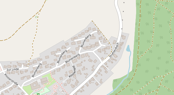 Lauf auf Satellitenbild