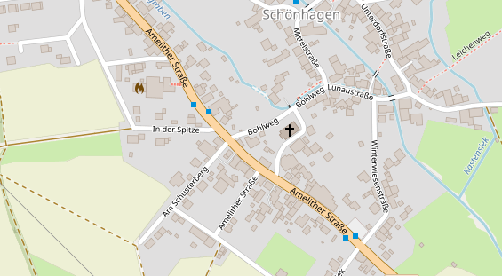 Lauf auf Satellitenbild