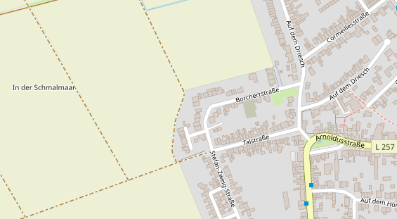 Lauf auf Satellitenbild