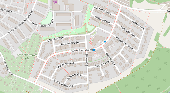 Lauf auf Satellitenbild