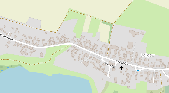 Lauf auf Satellitenbild