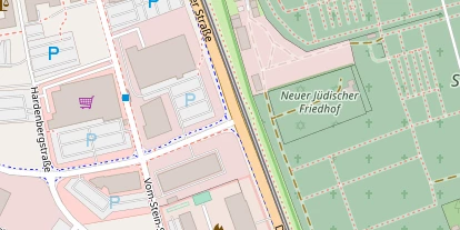Lauf auf Satellitenbild