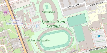Lauf auf Satellitenbild