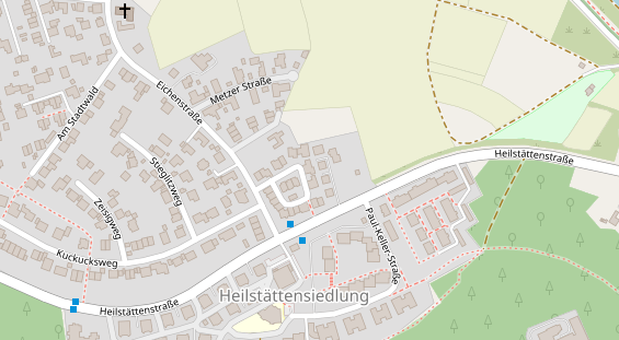 Lauf auf Satellitenbild