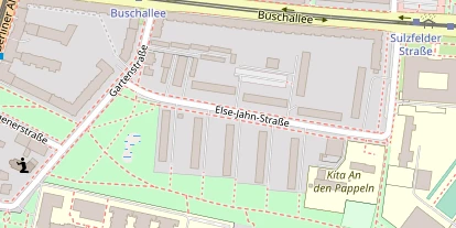 Lauf auf Satellitenbild