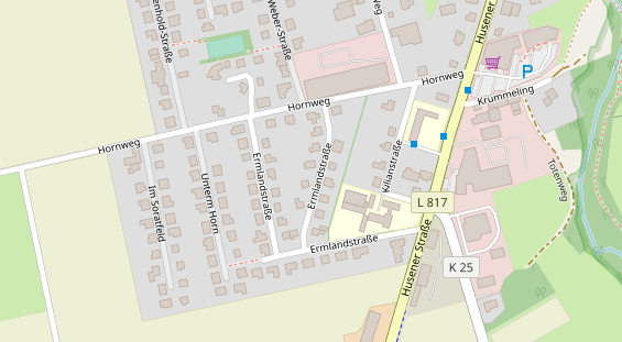 Lauf auf Satellitenbild