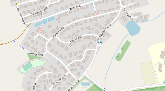 Lauf auf Satellitenbild