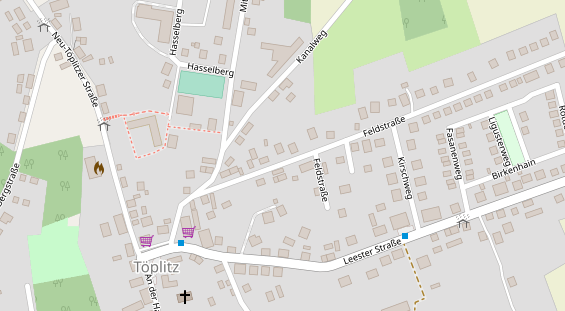 Lauf auf Satellitenbild