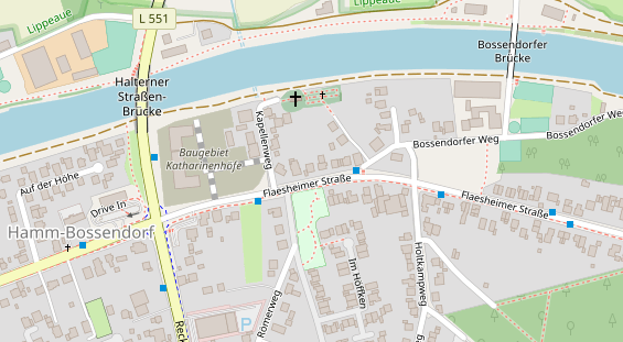 Lauf auf Satellitenbild