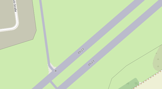 Lauf auf Satellitenbild