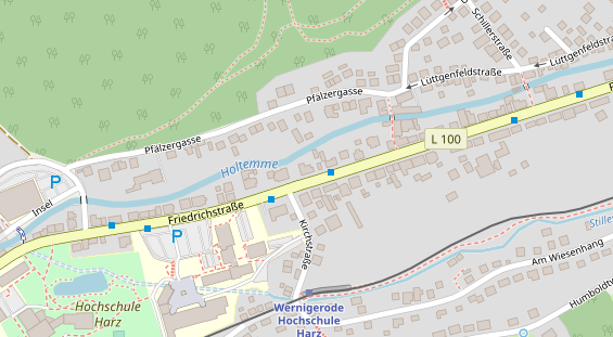 Lauf auf Satellitenbild