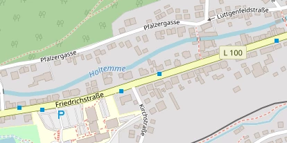 Lauf auf Satellitenbild