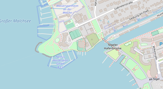 Lauf auf Satellitenbild