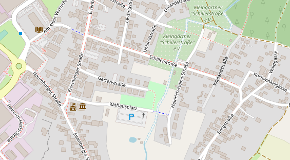 Lauf auf Satellitenbild