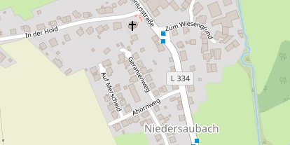 Lauf auf Satellitenbild