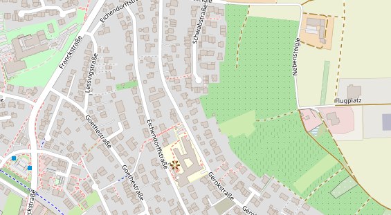 Lauf auf Satellitenbild